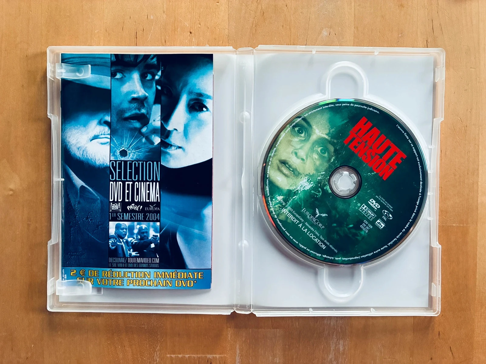 DVD Haute Tension de Alexandre Aja. – photo 2